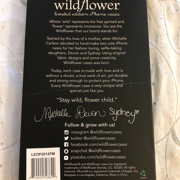 Wildflowers Accessories Wildflower Cases Leopard 2 Pro Max Case